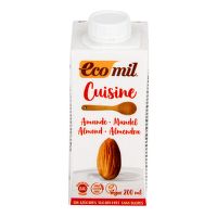 Krém mandľový na varenie 9 % tuku 200 ml BIO   ECOMIL