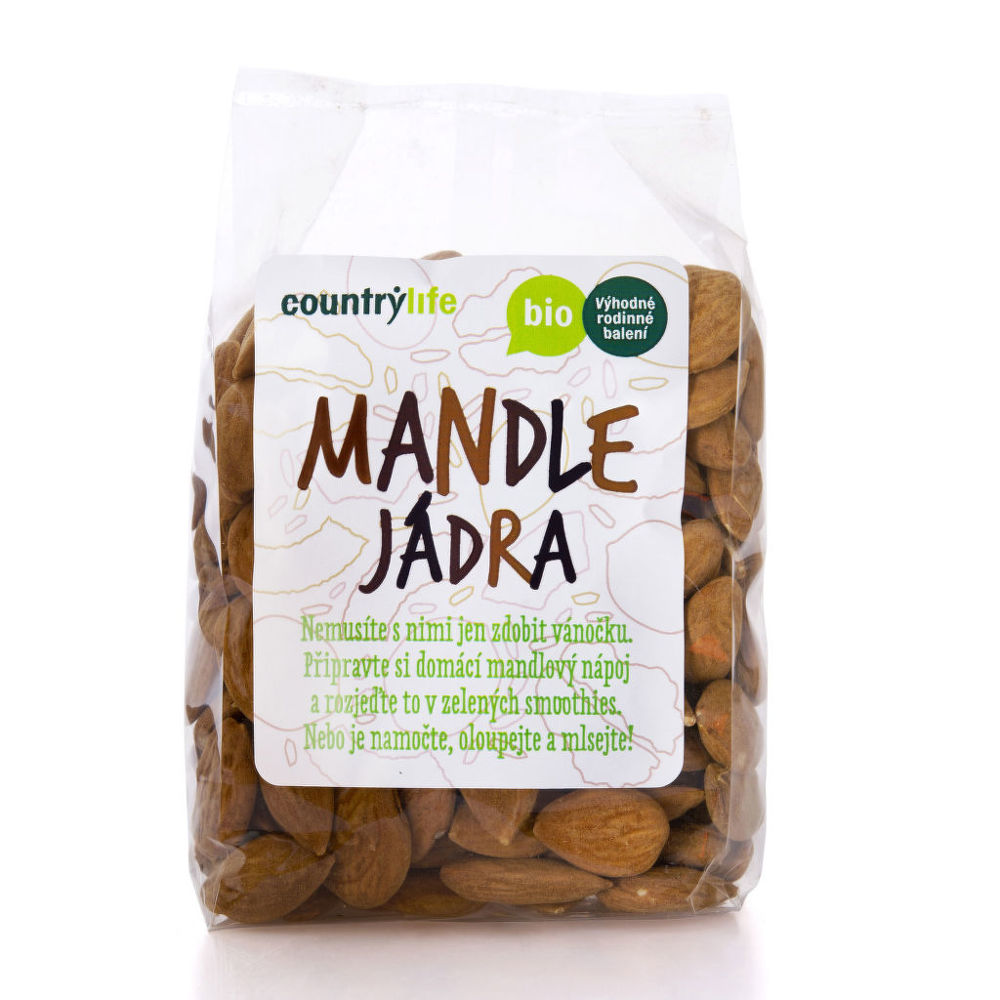 Mandle 250 g BIO COUNTRY LIFE | CountryLife.sk