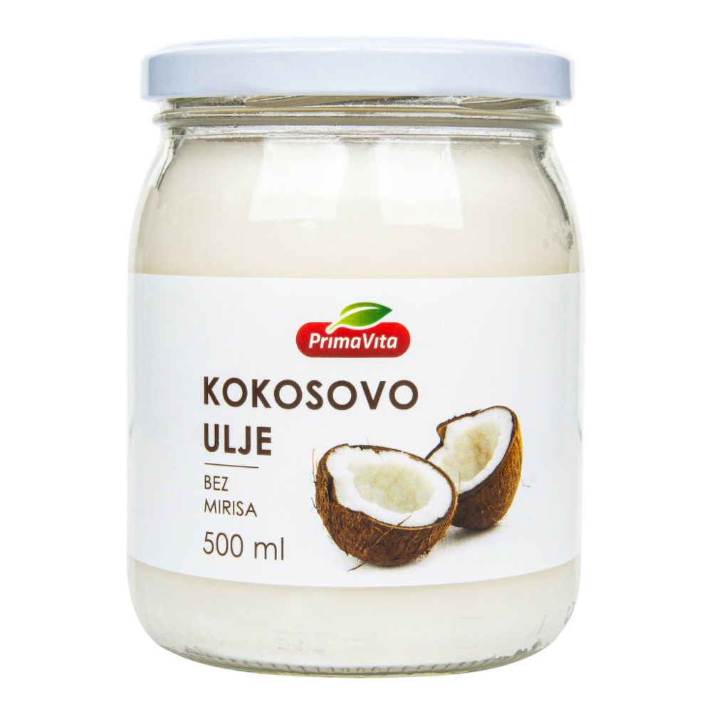 Olej kokosový dezodorizovaný 500 ml PRIMAVITA | CountryLife.sk