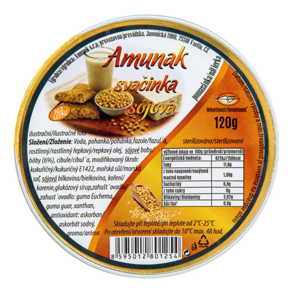 Svačinka sójová 120 g AMUNAK | CountryLife.sk