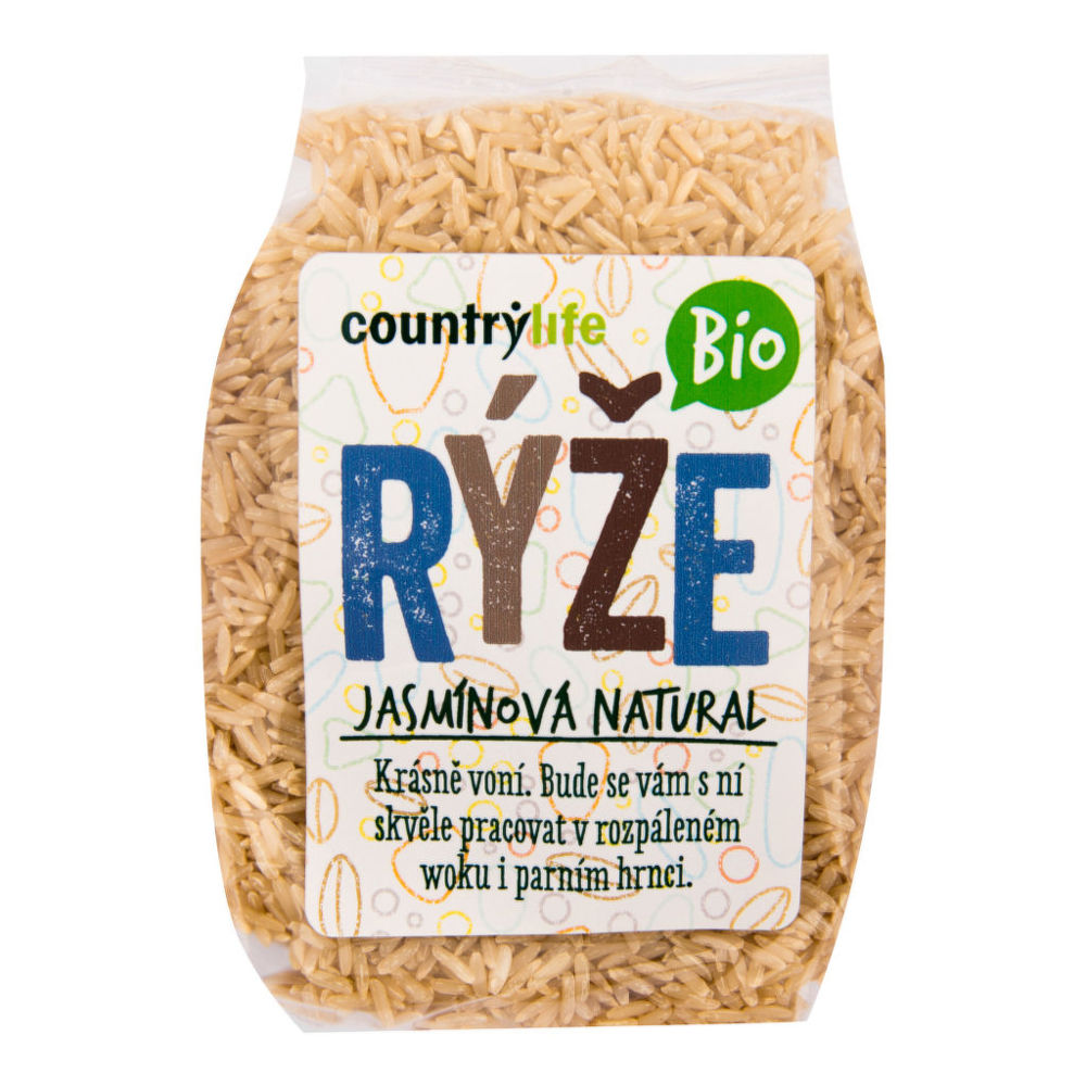 Ryža jasmínová natural 500 g BIO COUNTRY LIFE | CountryLife.sk