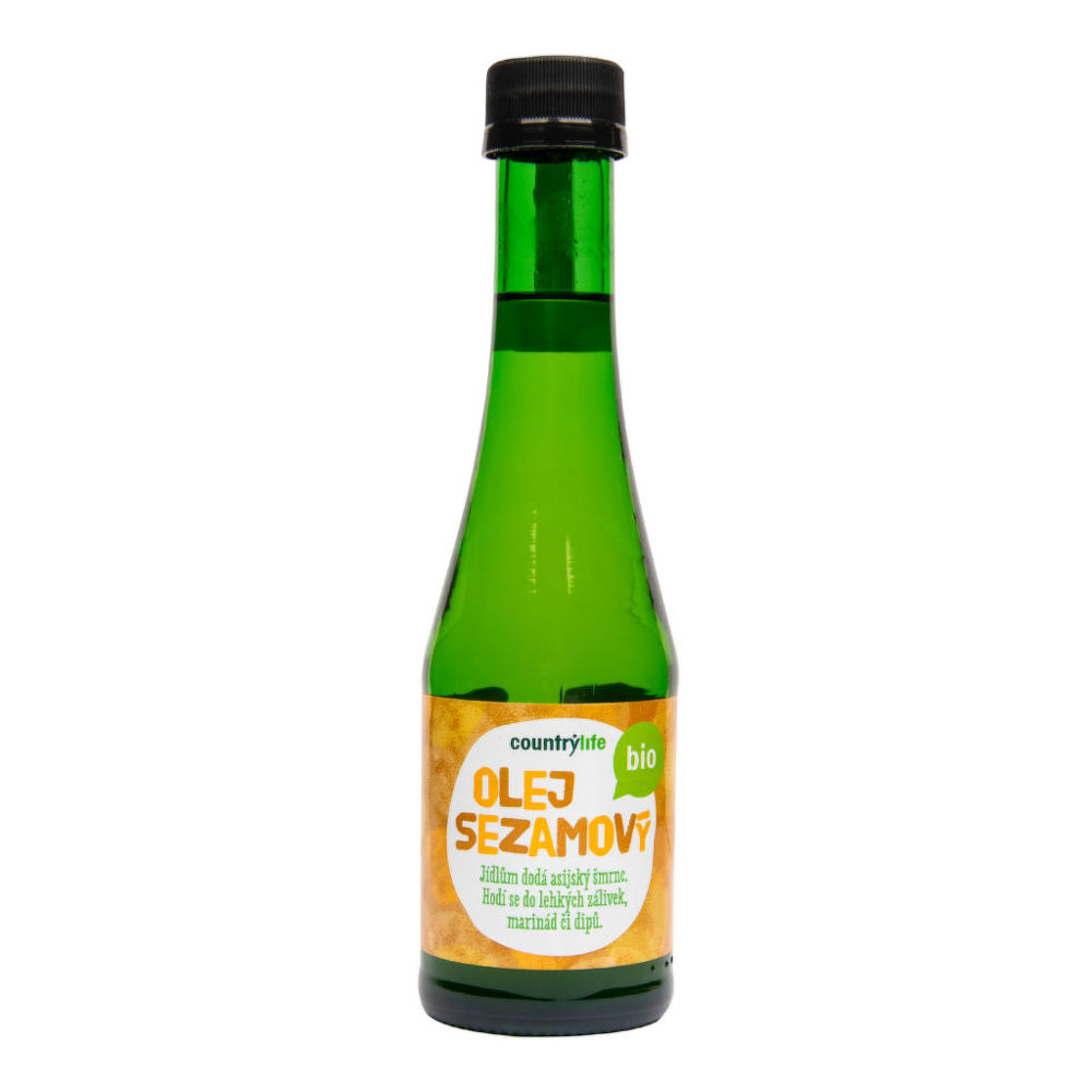 Olej sezamový 200 ml BIO COUNTRY LIFE | CountryLife.sk