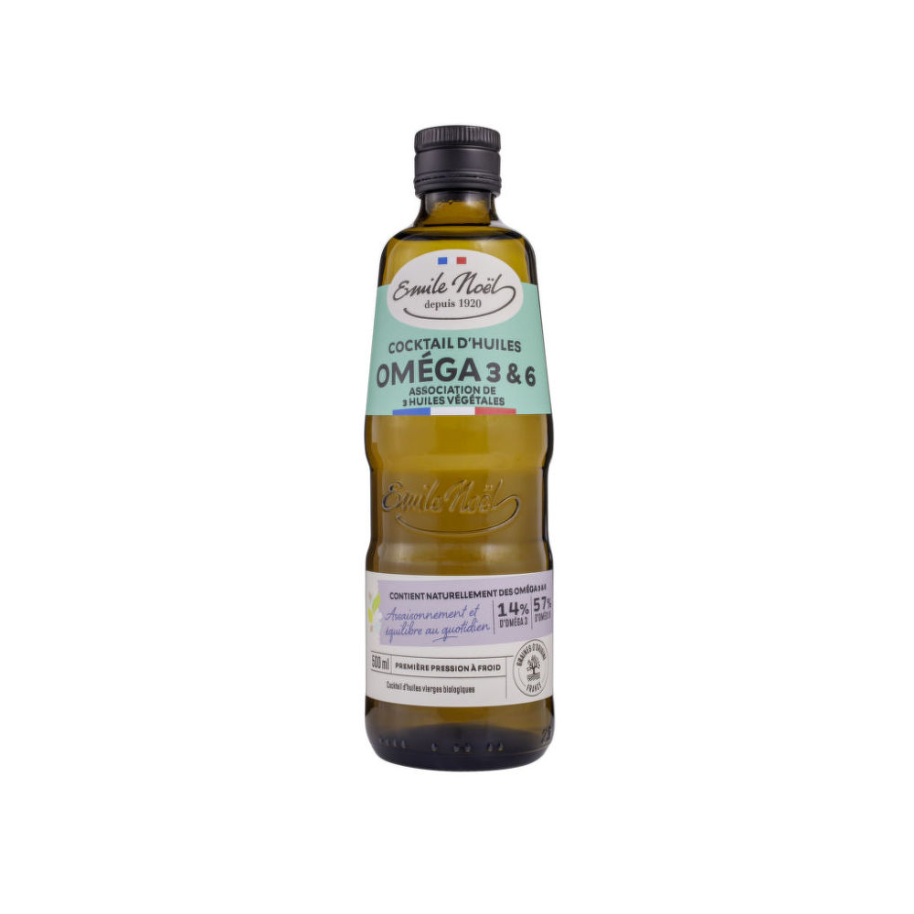 Olej omega 3 & 6 500 ml BIO EMILE NOËL | CountryLife.sk