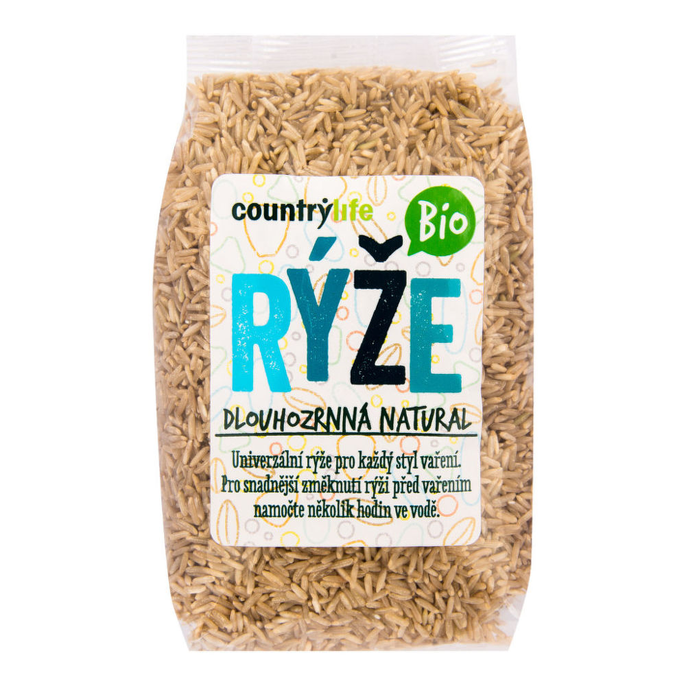 Ryža dlhozrnná natural 500 g BIO COUNTRY LIFE | CountryLife.sk