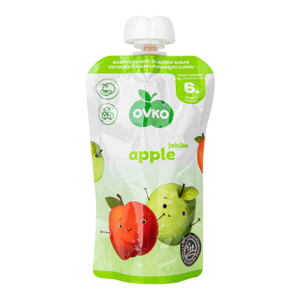 Dojčenská výživa jablko 120 g OVKO | CountryLife.sk