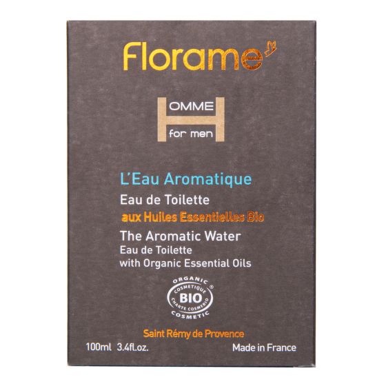 Toaletná voda HOMME The Aromatic Water 100 ml BIO   FLORAME